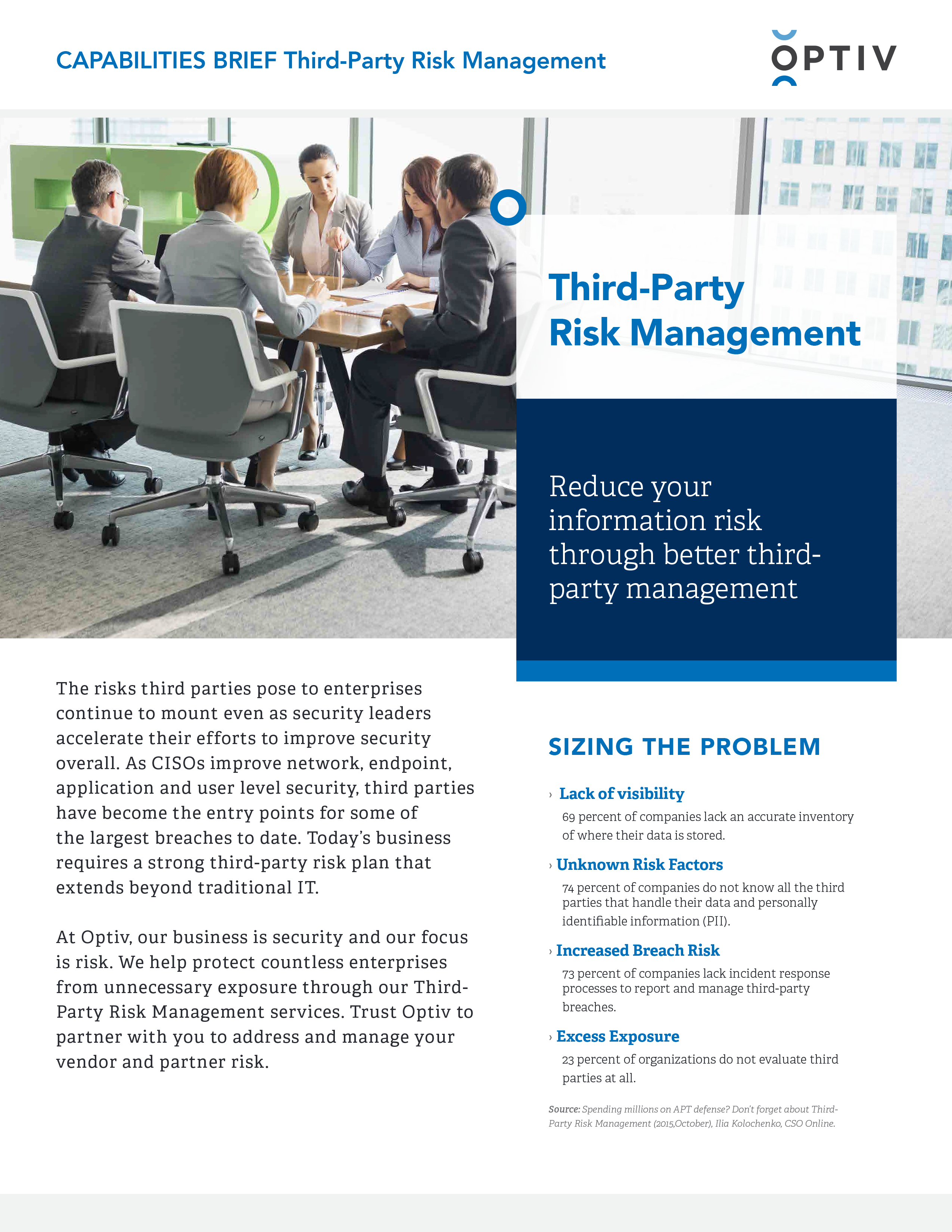 Third Party Risk Management