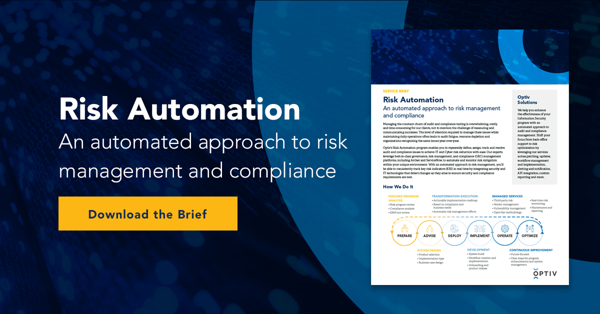 Risk Automation | Optiv