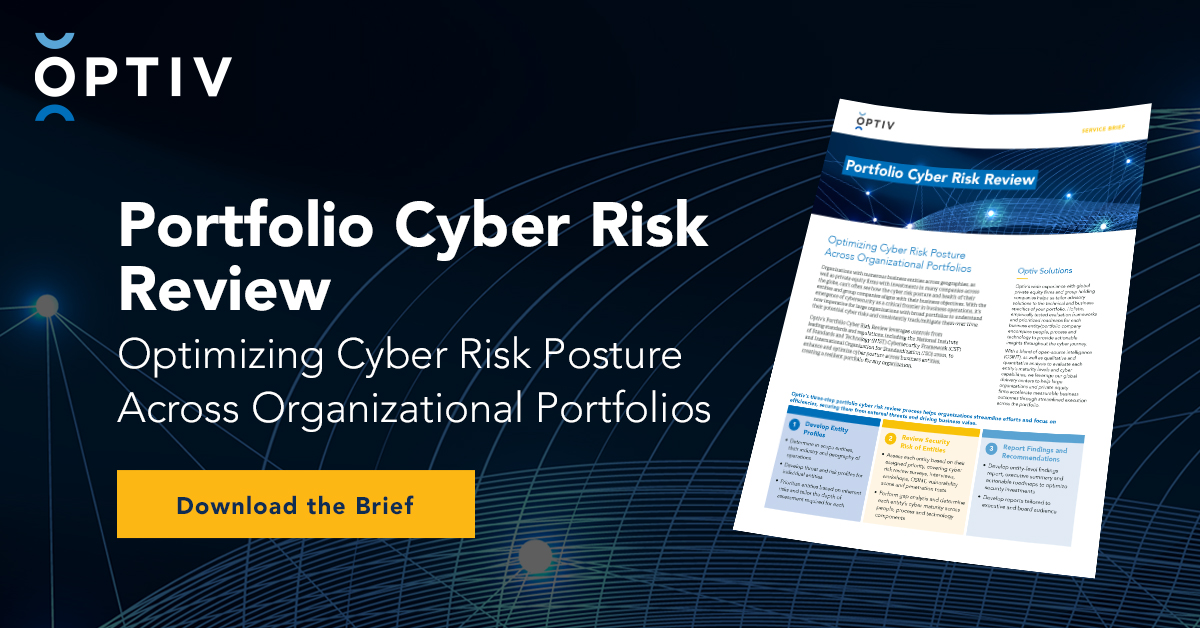 Cyber portfolio