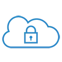 Cloud Security Technology Icon