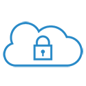 Cloud Security Technology Icon