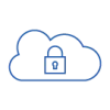 Cloud Security Icon